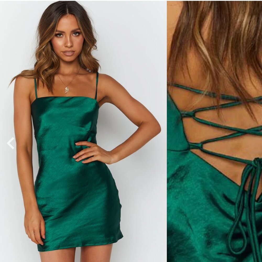 Riri Teal Party Dress - BRAND NEW